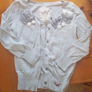 Hollister bow sweater